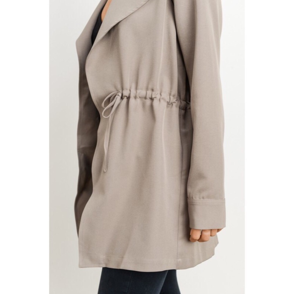>>LAST<< Daphne Drapey Waist Tie Jacket - Picture 4 of 4